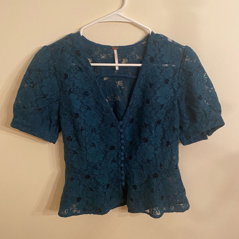 Free people lace top